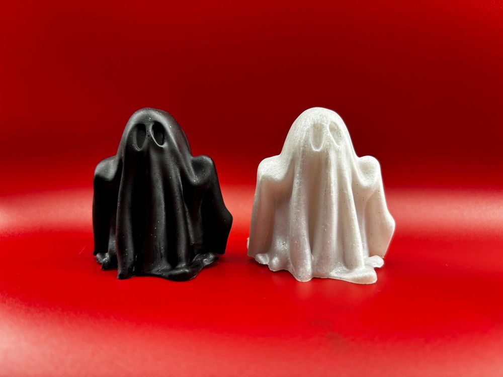 Ghost Figurines Set: Small, Whimsical - Custom Color Options